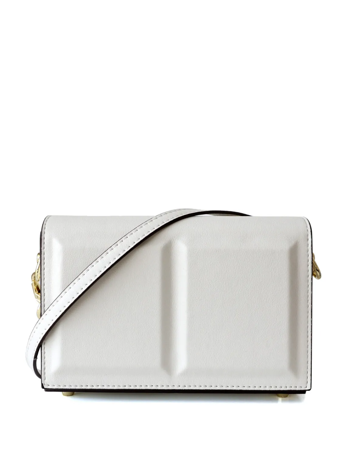 Leather Chocolate Box Bag Flap Mini Square Crossbody Bag