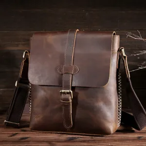 Leather Messenger Bag