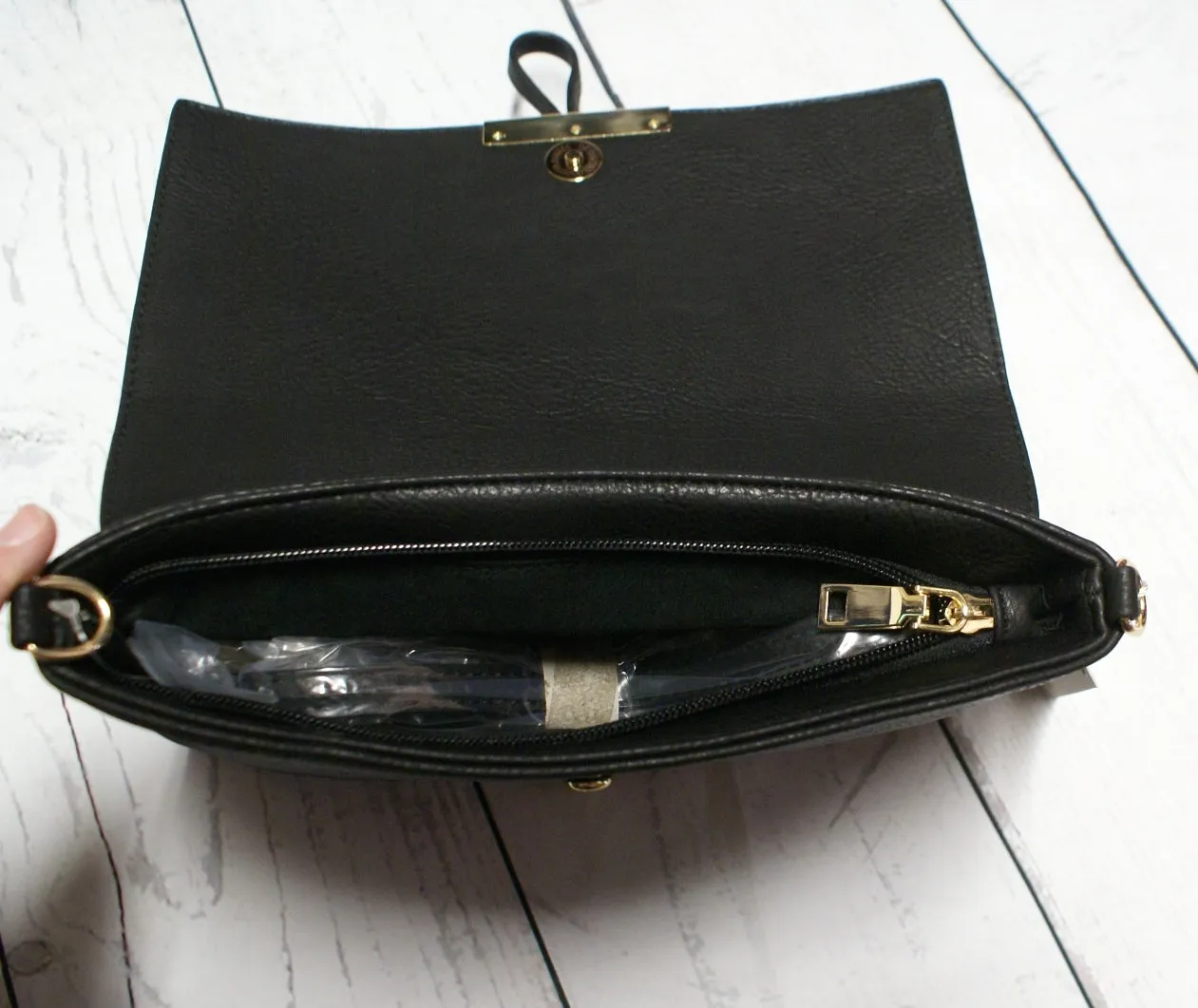 Leather Messenger Purse