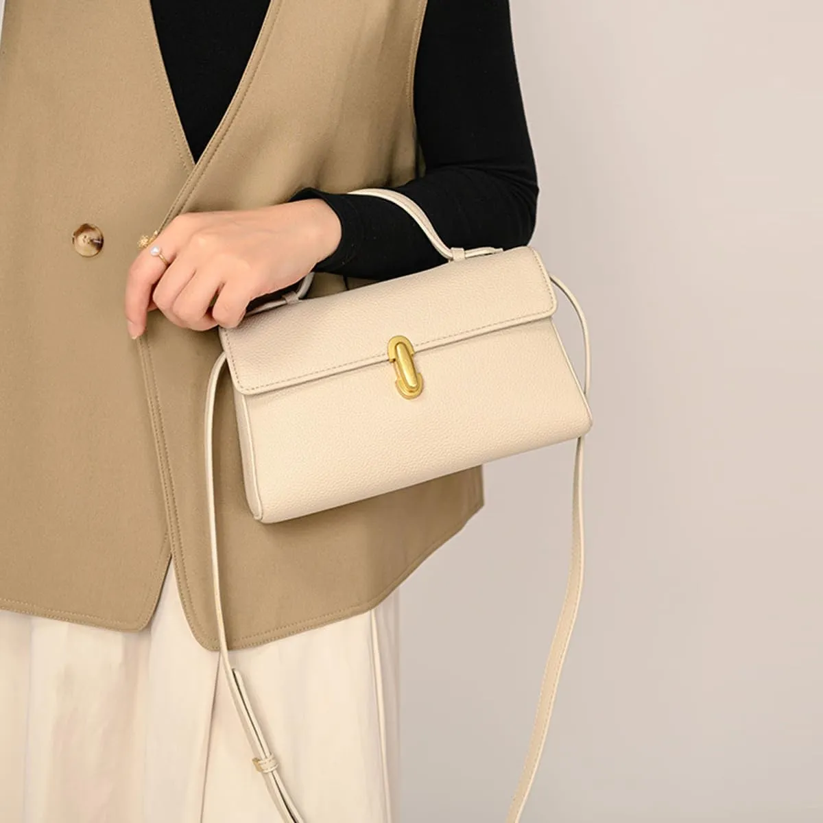 Leather Shoulder Handbags for Women Crossbody Bag with Adjustable Strap Top Handle Tote Satchel Bags