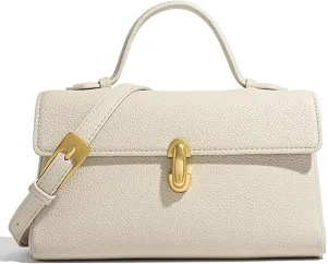 Leather Shoulder Handbags for Women Crossbody Bag with Adjustable Strap Top Handle Tote Satchel Bags