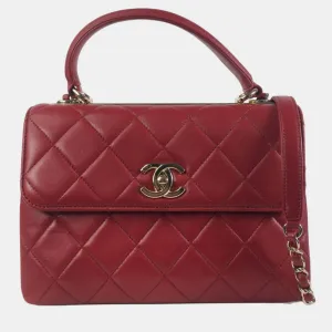 Leather Small Trendy CC Shoulder Bag