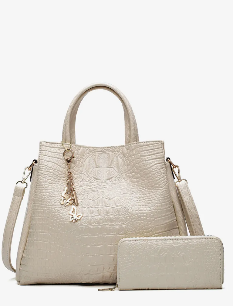 Leather Tote Back   Purse