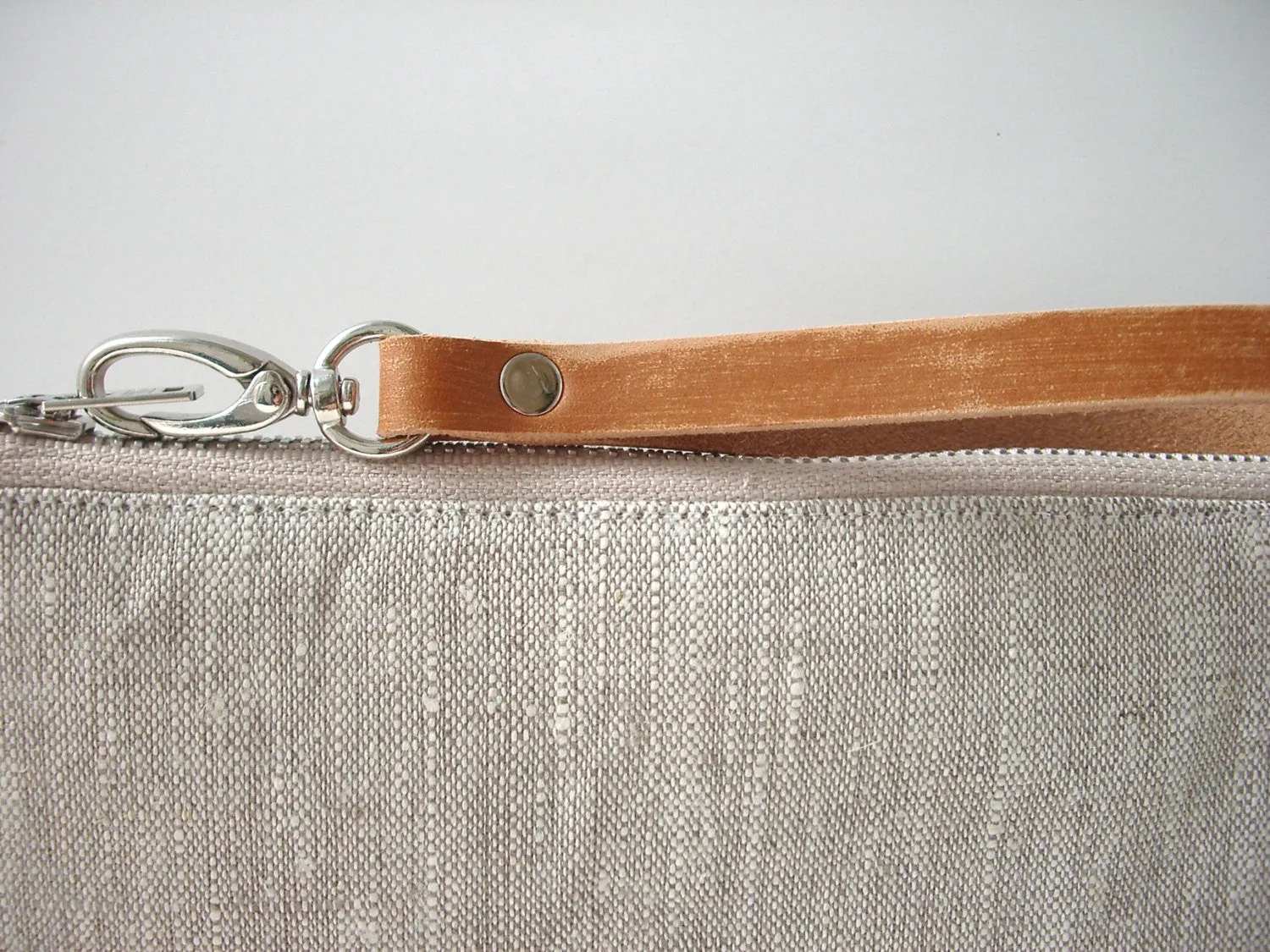 Leather Wristlet Straps and Clutch Purse Straps