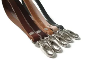 Leather Wristlet Straps and Clutch Purse Straps