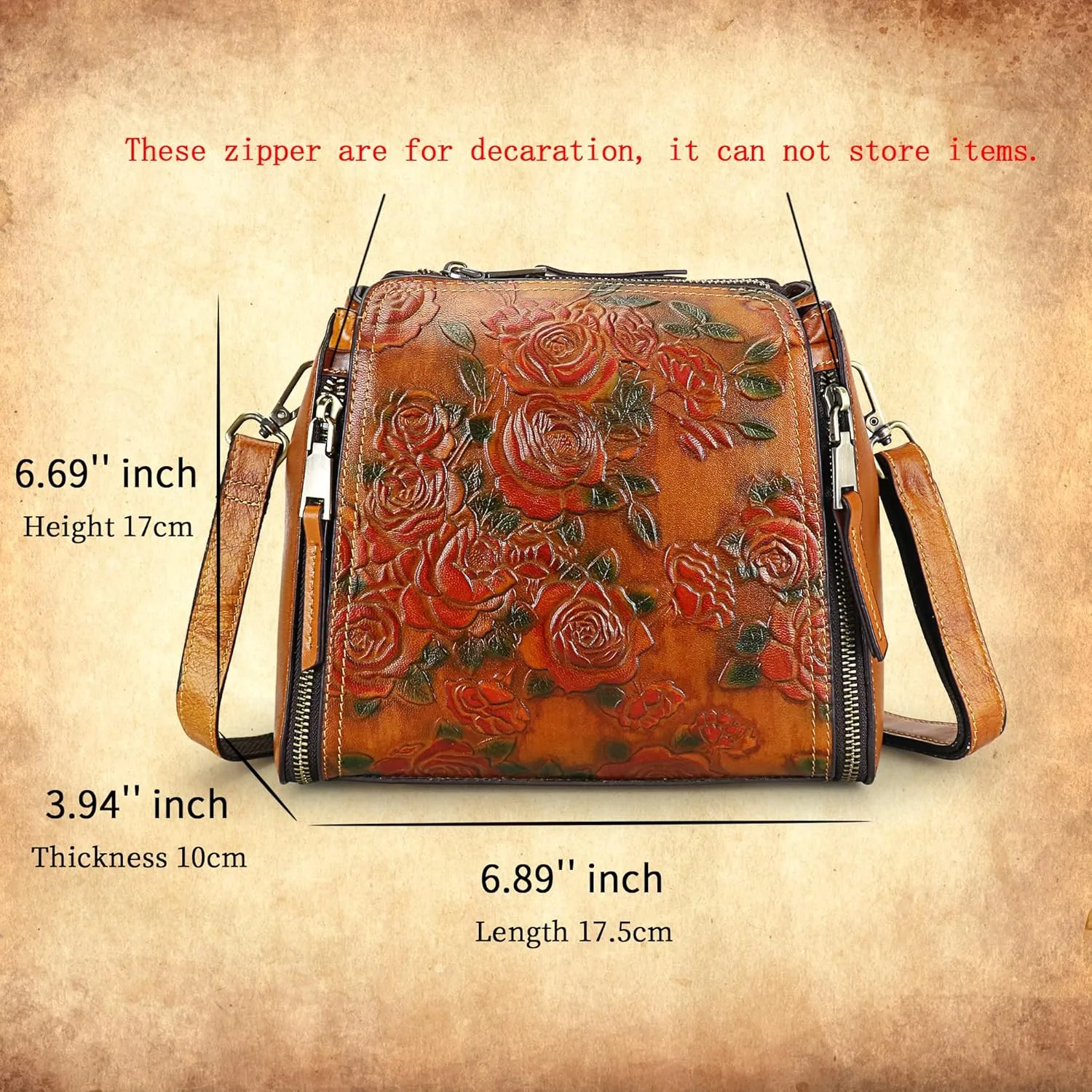 LETEULO Crossbody Bag for Women Top Handle Tote Purses Vintage Satchels Handbag