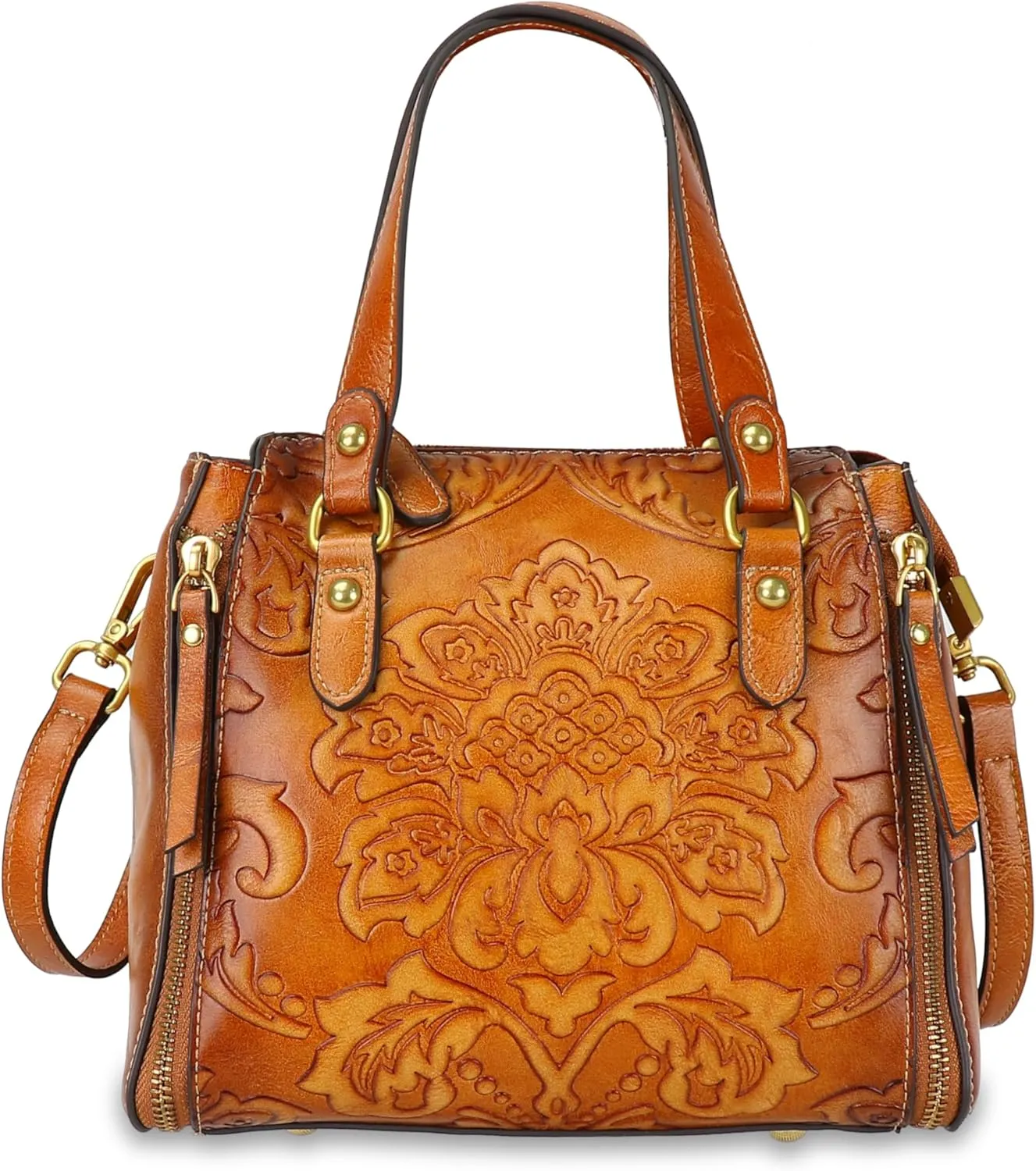 LETEULO Crossbody Bag for Women Top Handle Tote Purses Vintage Satchels Handbag