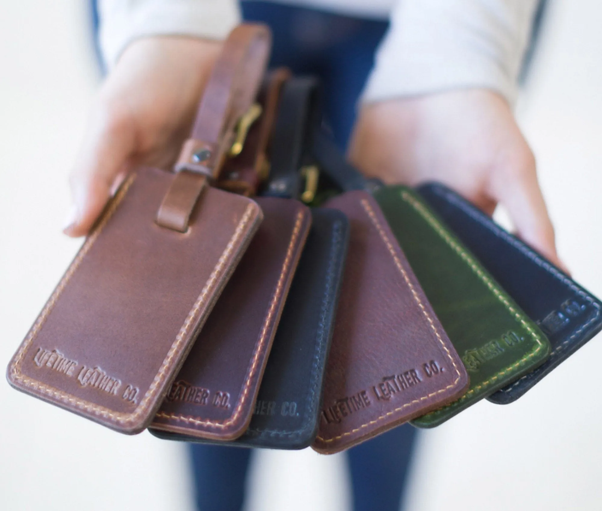 Lifetime Leather Co Luggage Tags