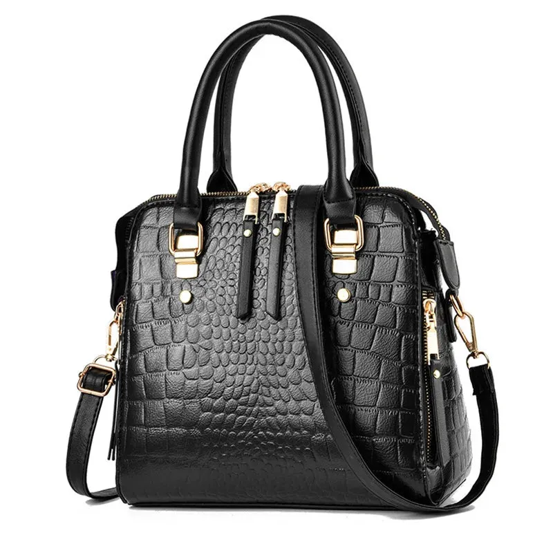 Light Luxury High Quality Crocodile Pattern Crossbody Single Shoulder Bag