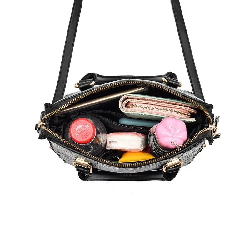 Light Luxury High Quality Crocodile Pattern Crossbody Single Shoulder Bag