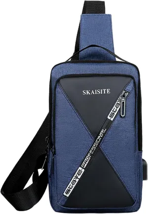 Lightweight Hiking Backpack Chest Bag Men's New Korean Version Of The Large Capacity Backpack Business Casual