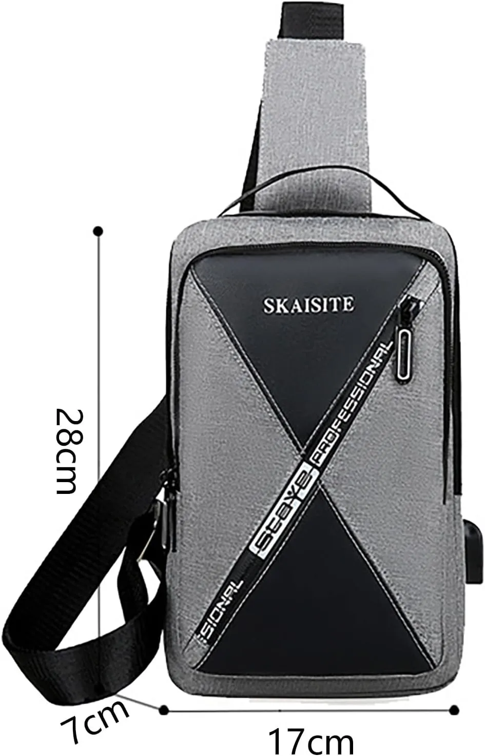 Lightweight Hiking Backpack Chest Bag Men's New Korean Version Of The Large Capacity Backpack Business Casual