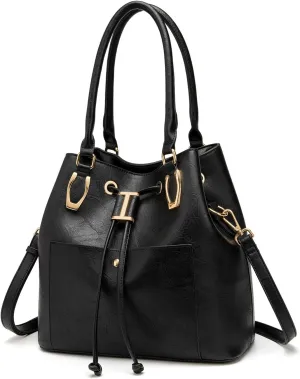 LJOSEIND Women’s Handbags Designer Hobo Bags Large Crossbody Bucket Bags Shoulder Satchel Purses
