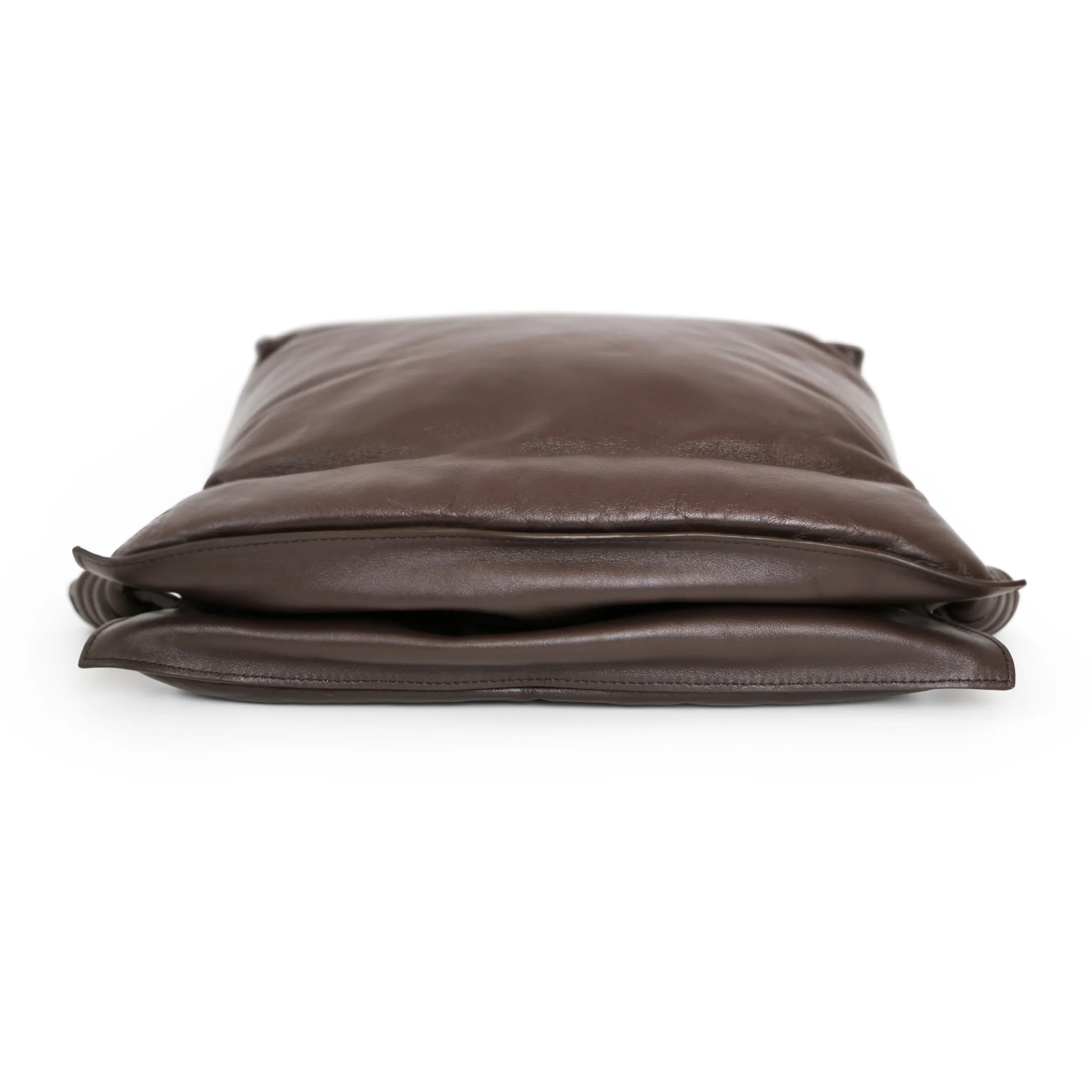 Loewe Brown Puffer Flamenco Bag