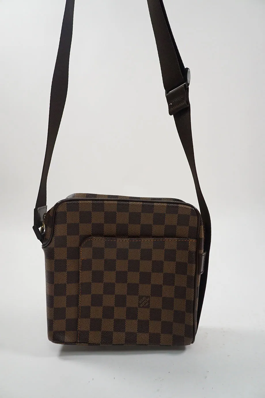 LOUIS VUITTON Damier Ebene Canvas Olav PM Messenger Bag