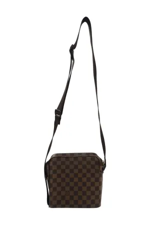 LOUIS VUITTON Damier Ebene Canvas Olav PM Messenger Bag