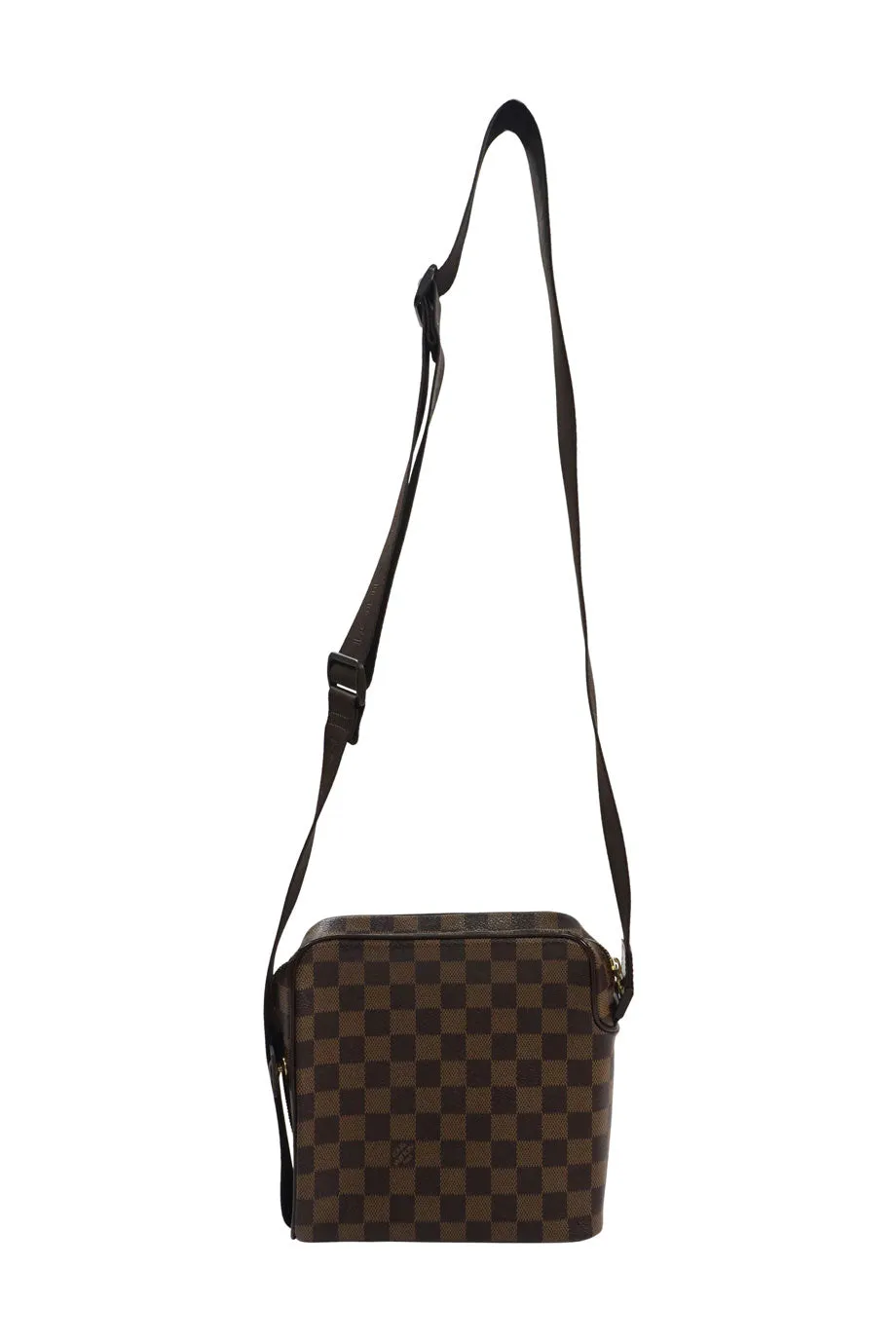 LOUIS VUITTON Damier Ebene Canvas Olav PM Messenger Bag