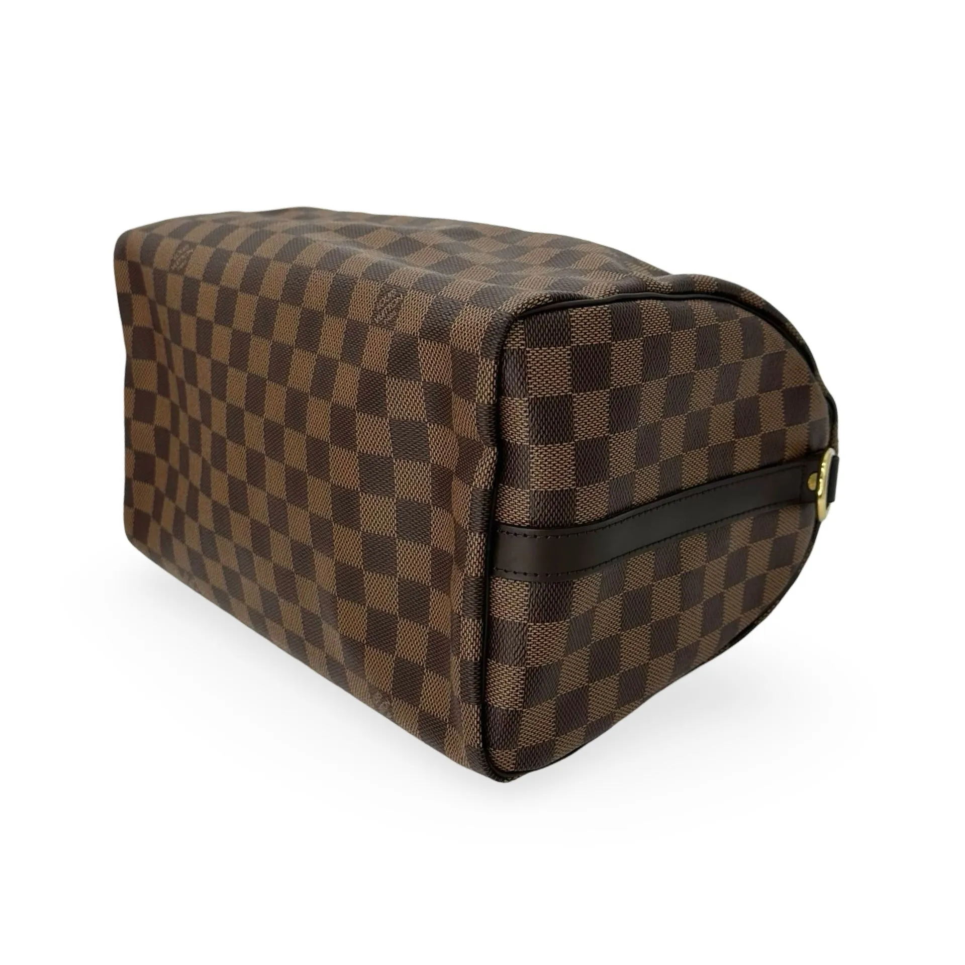 LOUIS VUITTON: Damier Ebene Speedy Bandouliere 30