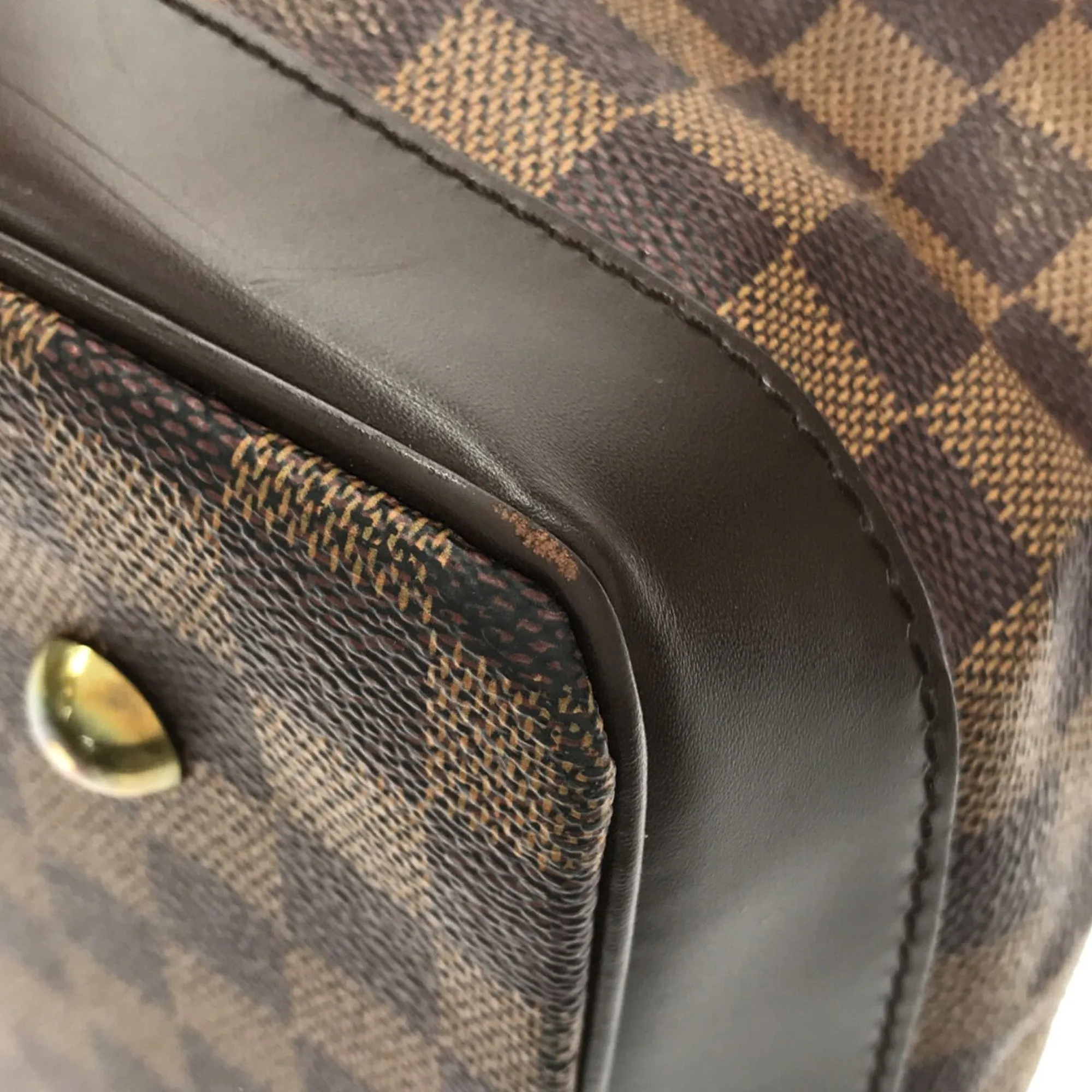 LOUIS VUITTON Damier Ebene West End PM Travel Bag