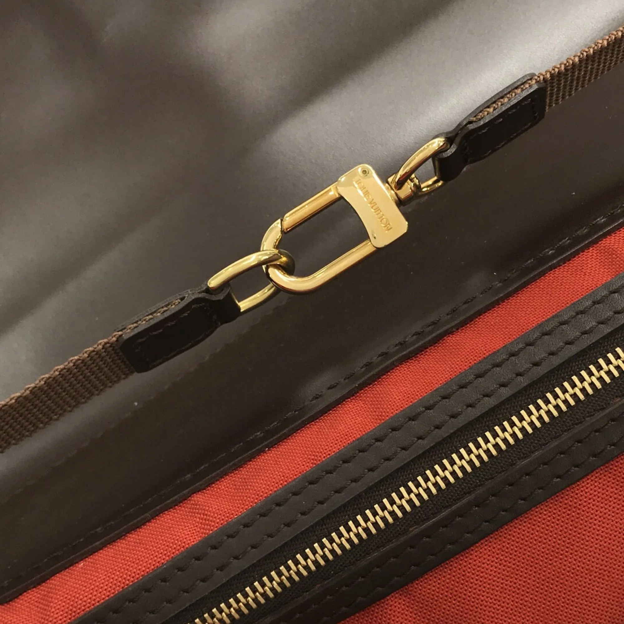 LOUIS VUITTON Damier Ebene West End PM Travel Bag