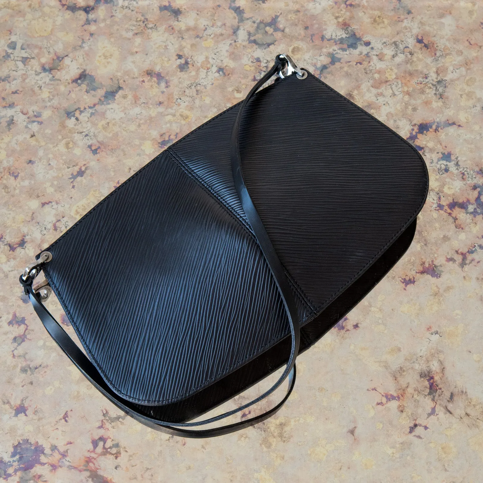 Louis Vuitton Demi Lune Black Bag