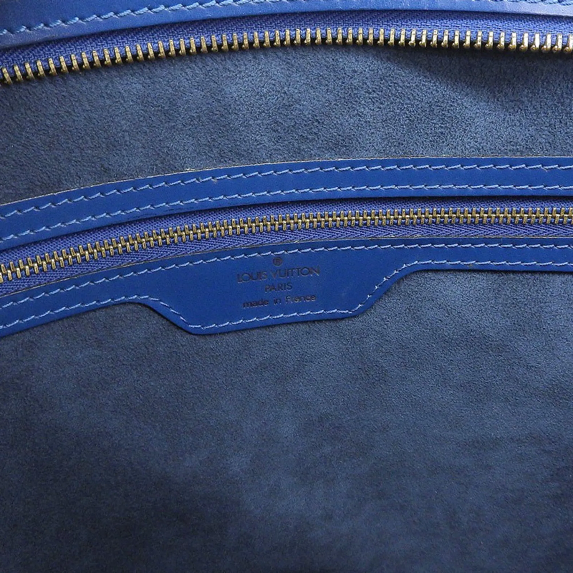 Louis Vuitton Epi Shoulder Bag Toledo Blue