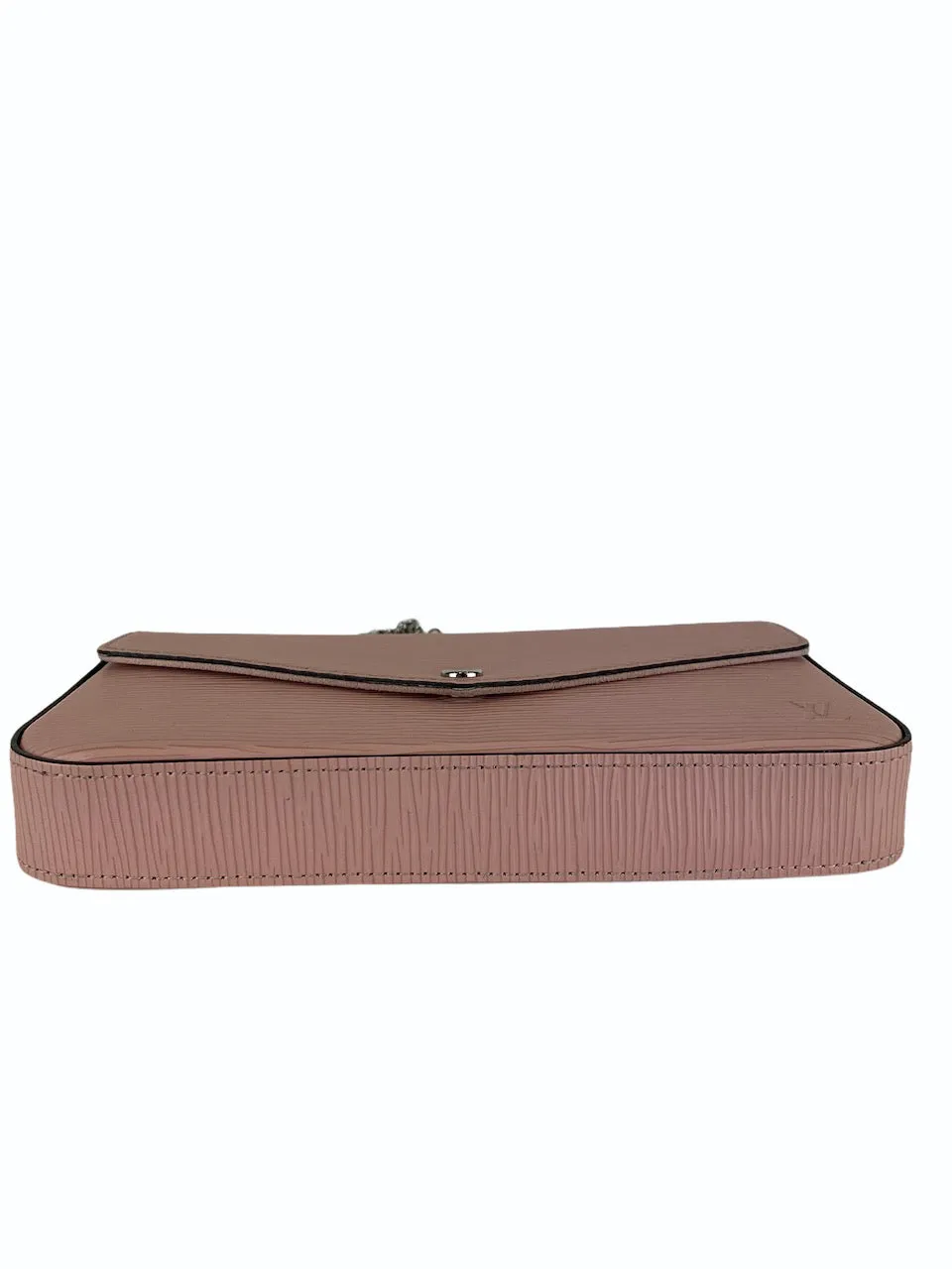Louis Vuitton Felicie Pochette in "Rose Ballerina" Pink Leather