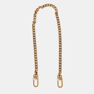 Louis Vuitton Gold Chain Link Shoulder Bag Strap