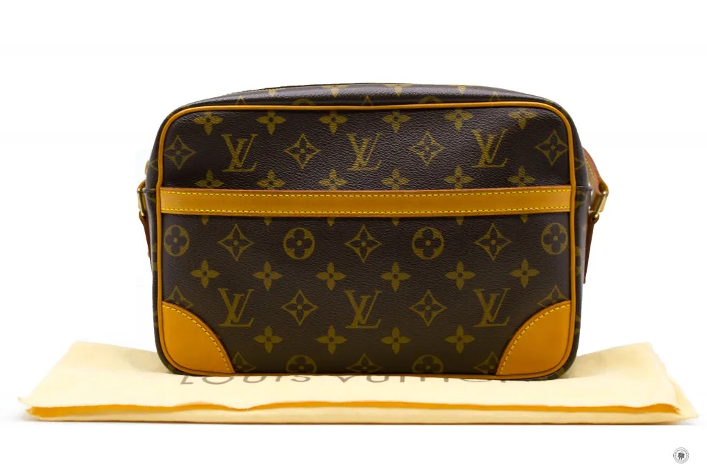 Louis Vuitton M51274 Monogram Trocadero Brown Canvas 27 Messenger Bags Ghw