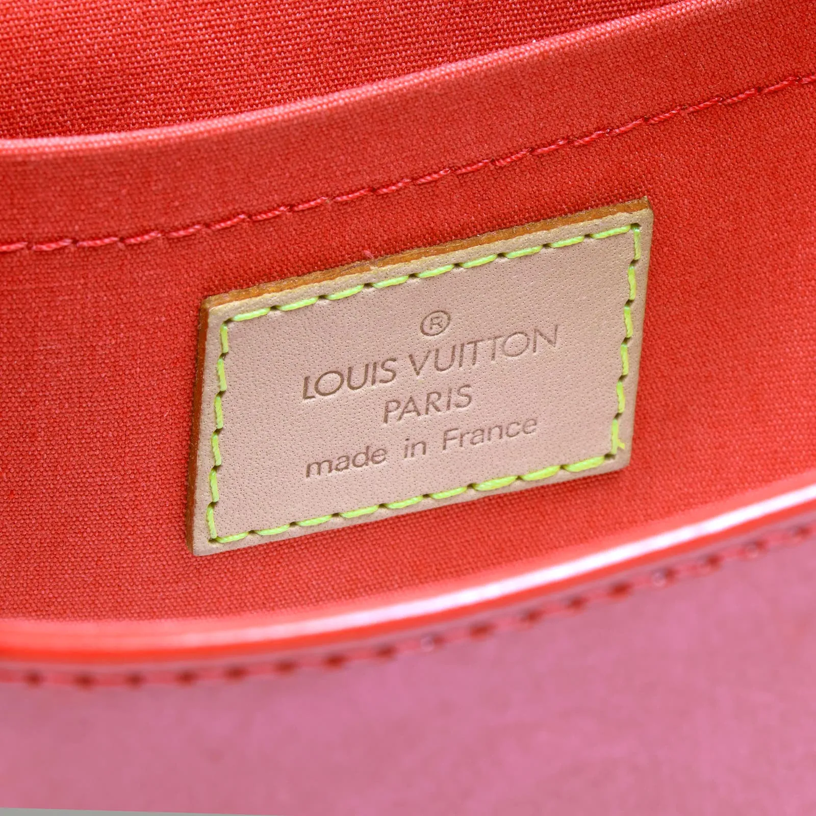 Louis Vuitton Malibu Vernis Framboise Pink