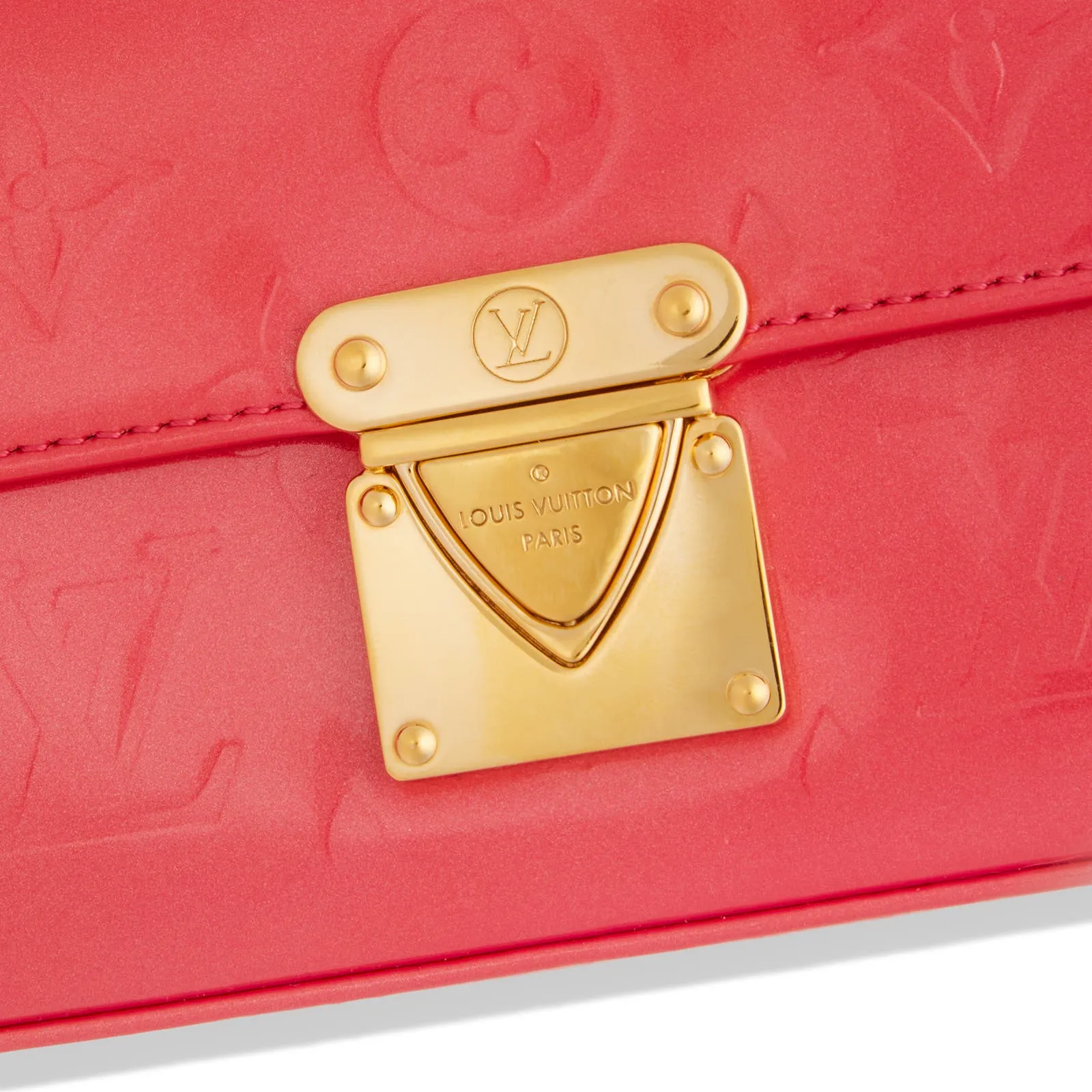 Louis Vuitton Malibu Vernis Framboise Pink