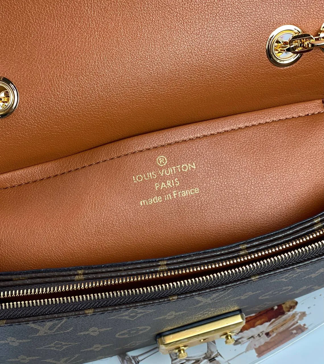 Louis Vuitton Marceau Bag Caramel Brown