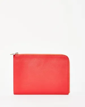 Louis Vuitton Poppy Pink Taurillon Leather Jour Zip PM Pochette