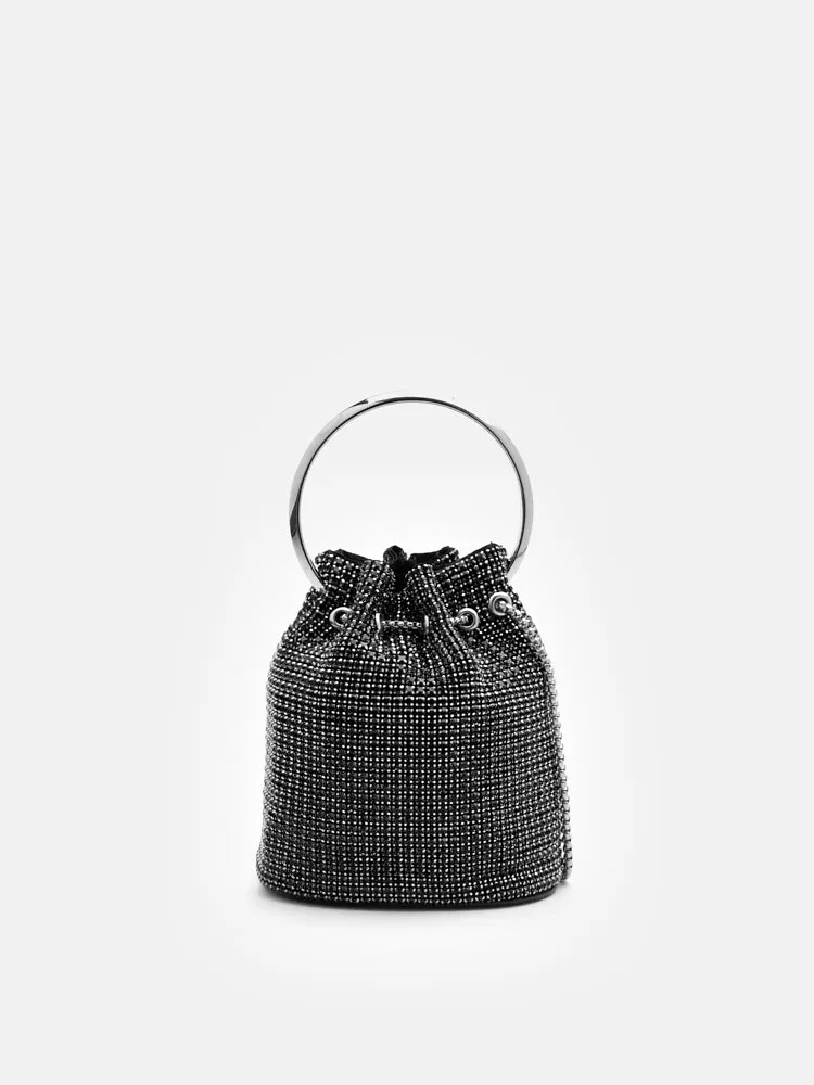 Luna Diamante Mini Bucket Bag