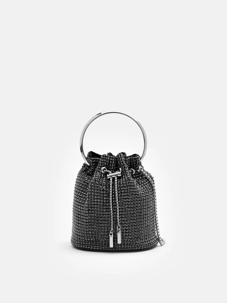 Luna Diamante Mini Bucket Bag