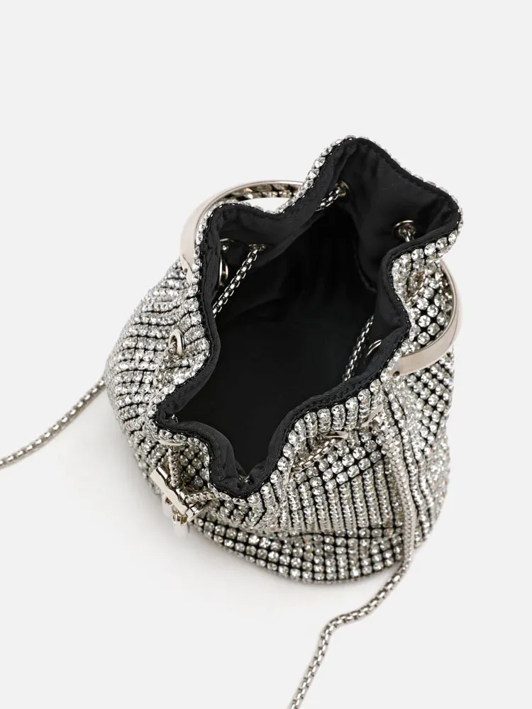 Luna Diamante Mini Bucket Bag