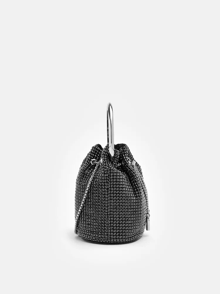 Luna Diamante Mini Bucket Bag