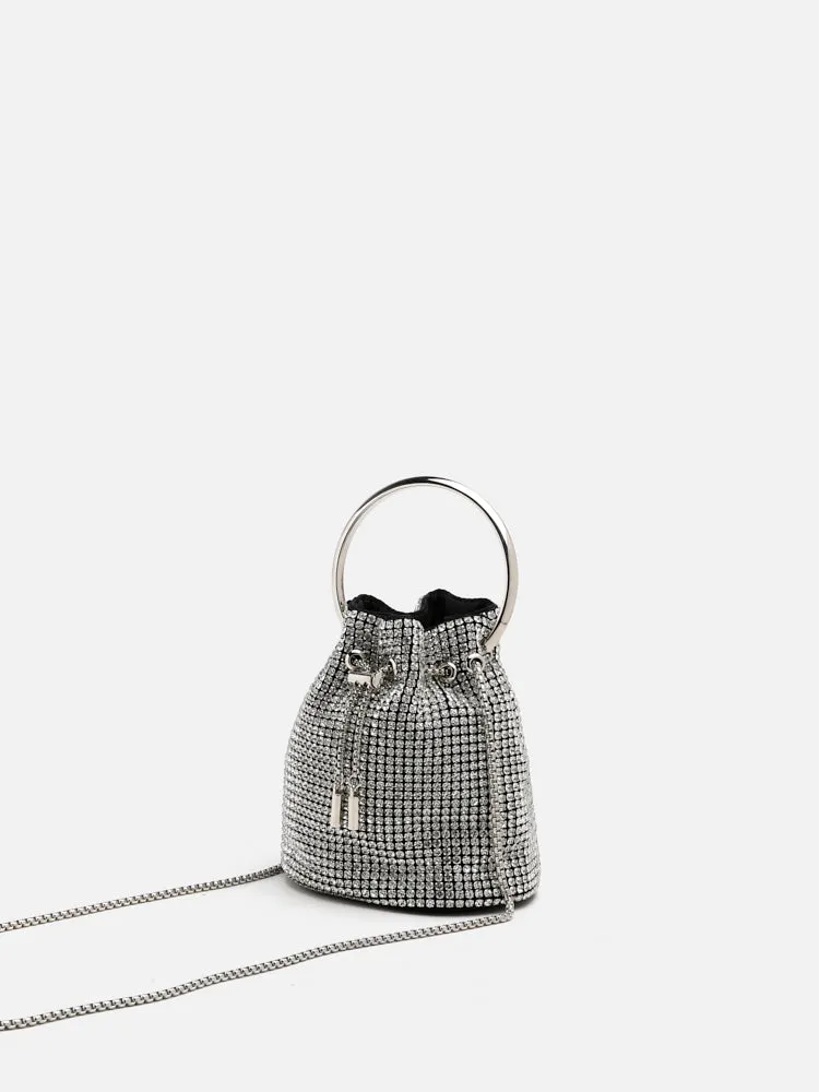 Luna Diamante Mini Bucket Bag