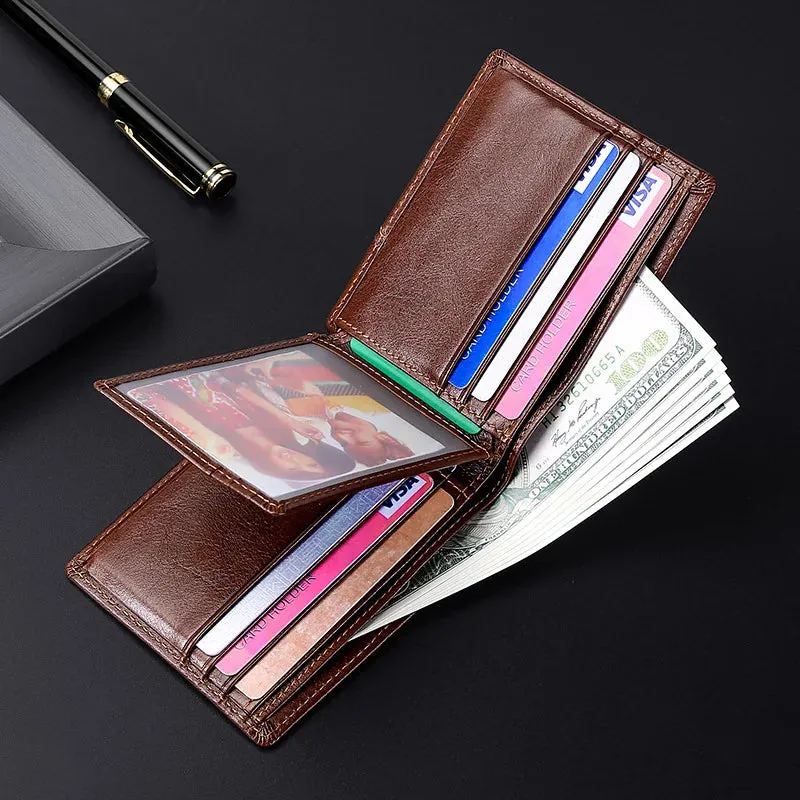Luxury RFID Bifold Wallet