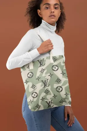 LV Camofludge Tote Bag