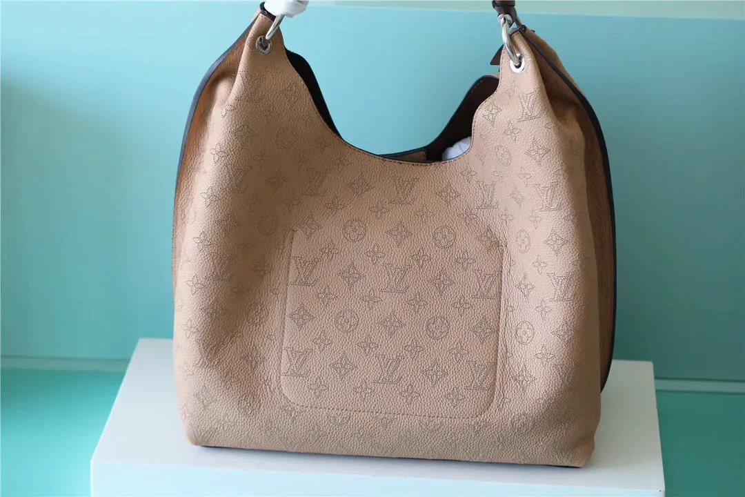 LV Carmel Hobo Bag Mahina Galet For Women, Women’s Handbags, Shoulder Bags And Crossbody Bags 13.8in/35cm LV
