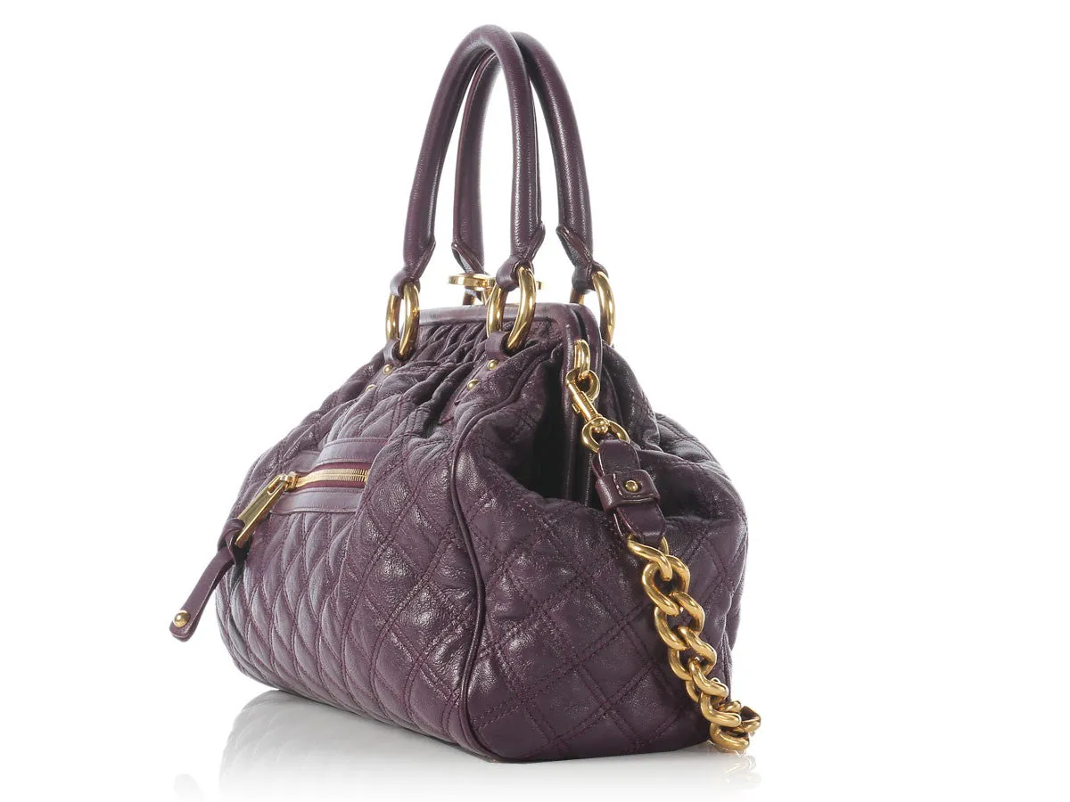 Marc Jacobs Aubergine Stam
