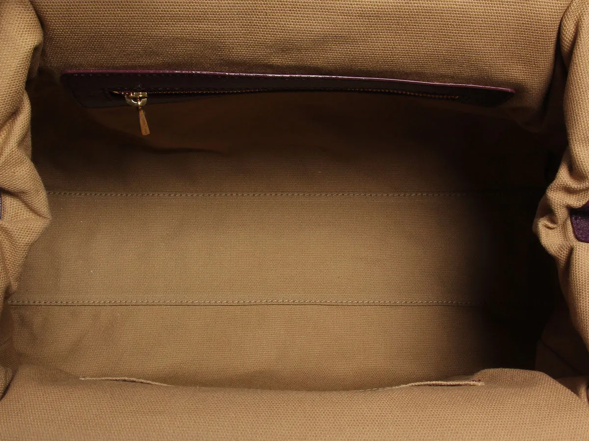 Marc Jacobs Aubergine Stam
