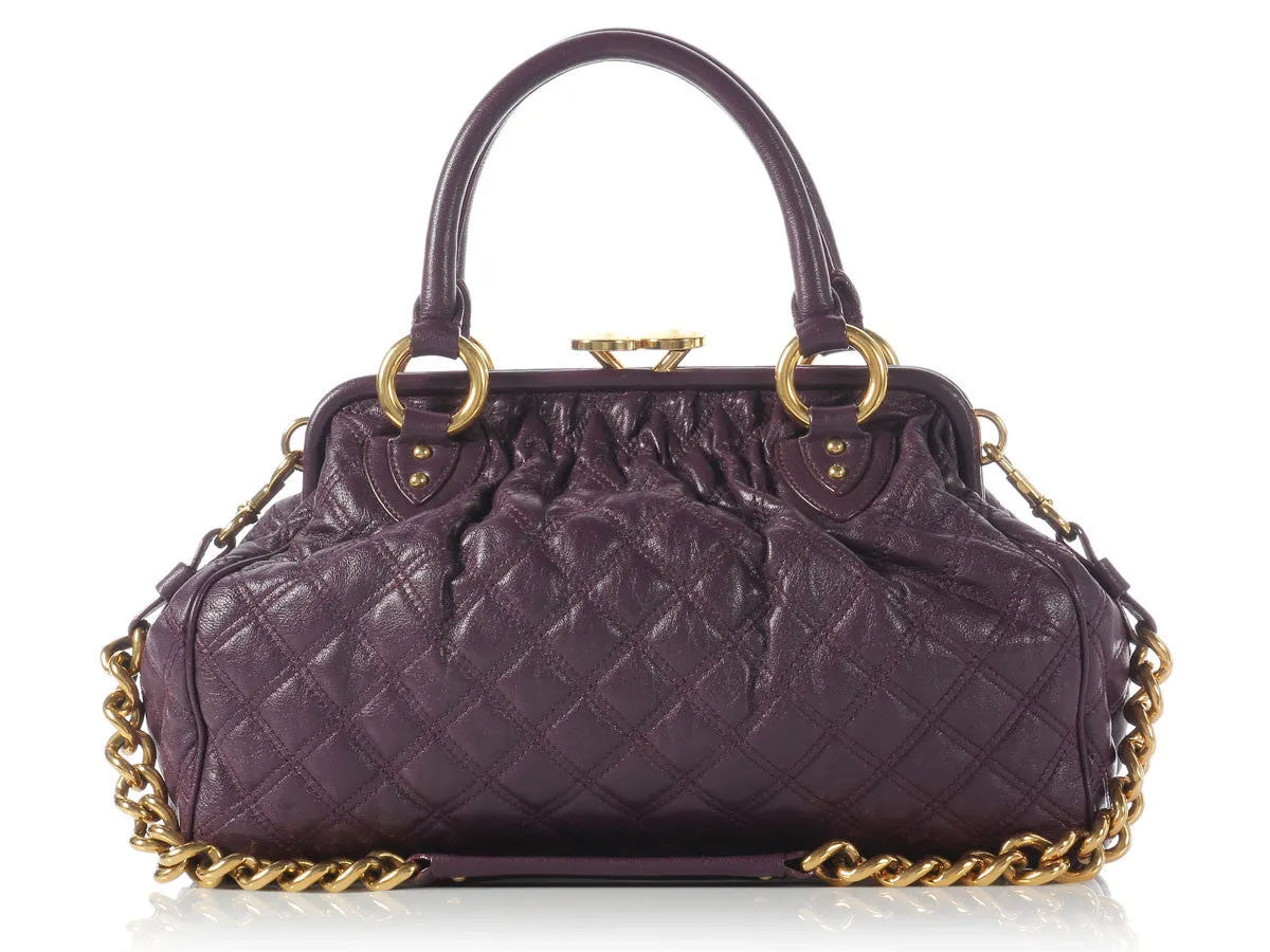 Marc Jacobs Aubergine Stam