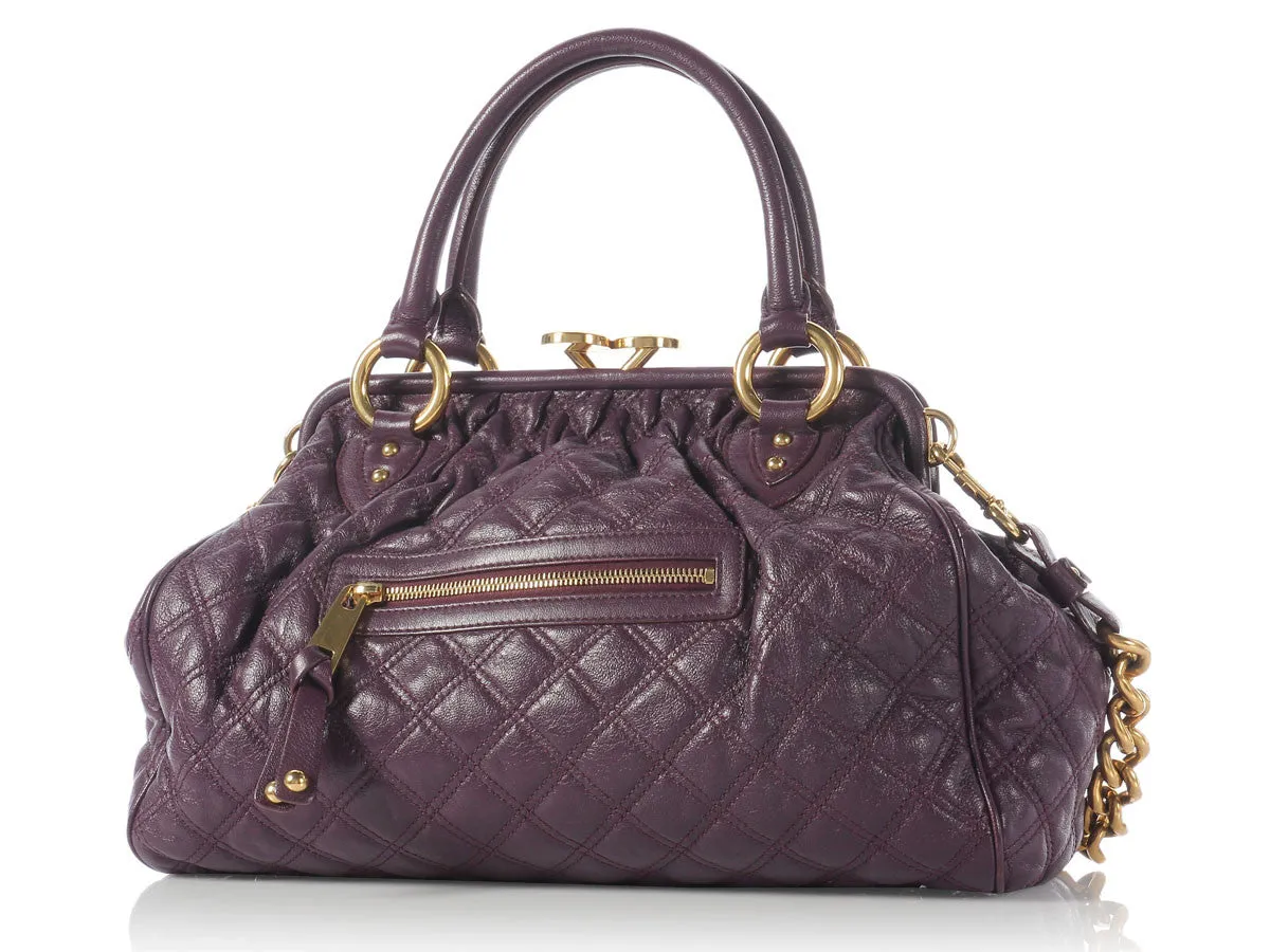 Marc Jacobs Aubergine Stam