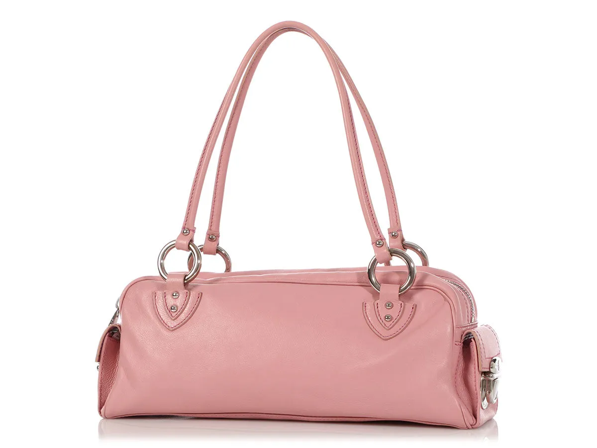 Marc Jacobs Rose Quartz Calfskin Wonder Bag