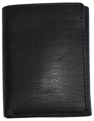 Marshal RFID Signal Blocking Trifold Wallets for Men Genuine Cow Leather