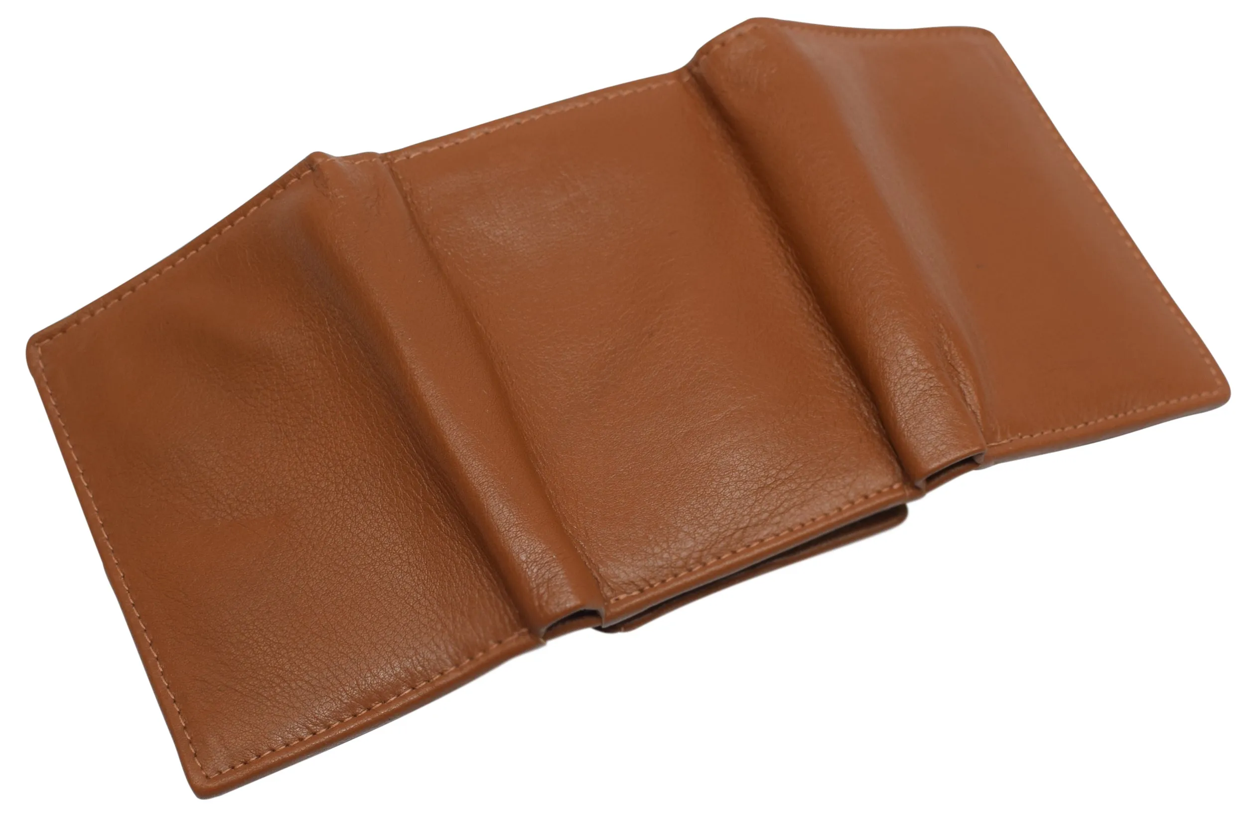 Marshal RFID Signal Blocking Trifold Wallets for Men Genuine Cow Leather