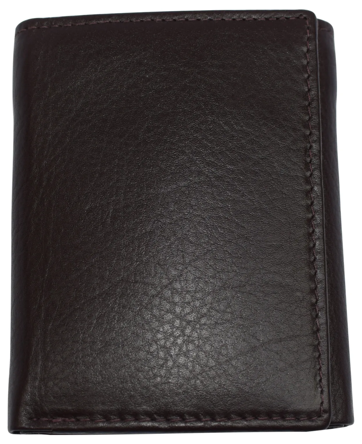 Marshal RFID Signal Blocking Trifold Wallets for Men Genuine Cow Leather