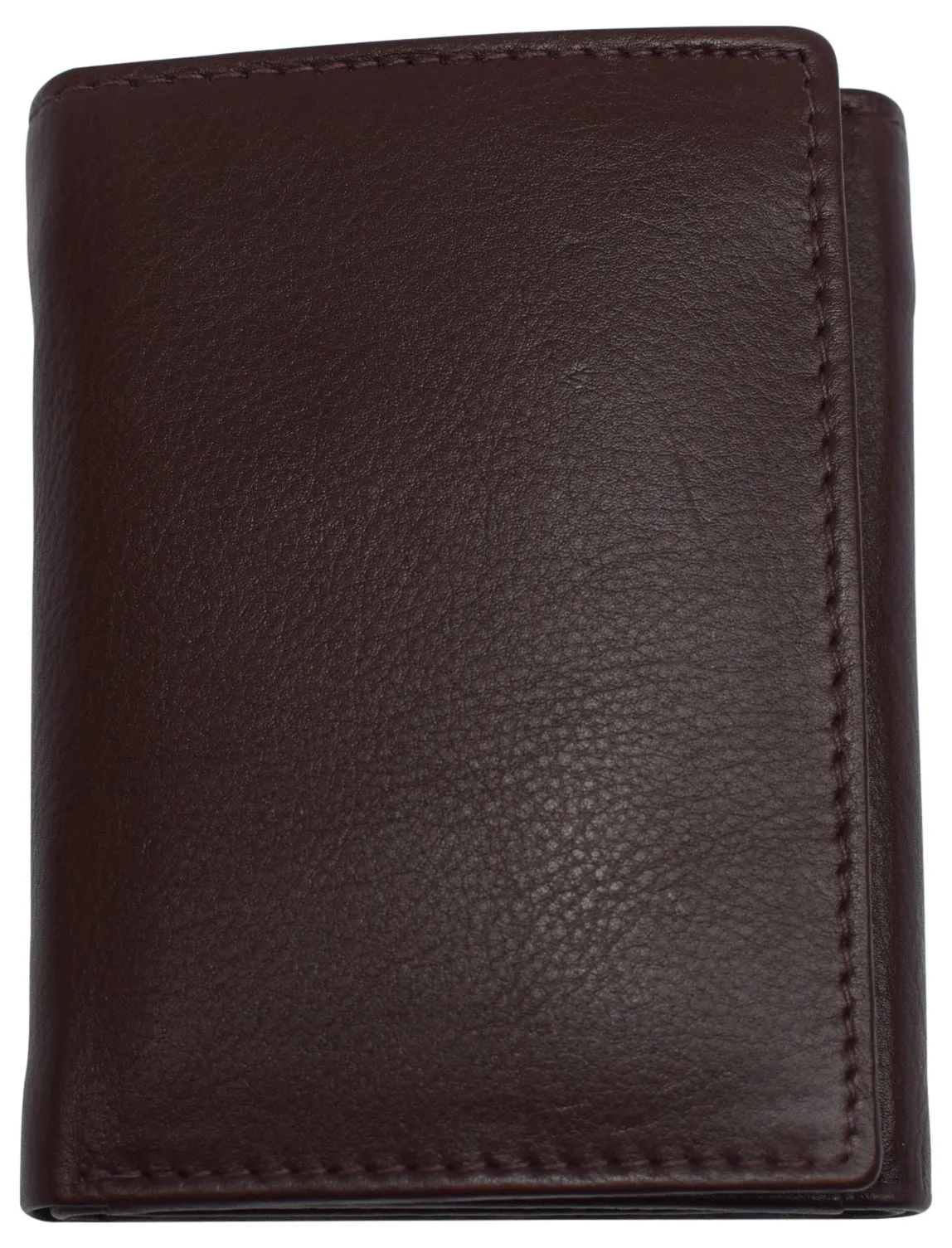 Marshal RFID Signal Blocking Trifold Wallets for Men Genuine Cow Leather